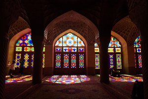 Pink mosque Shiraz