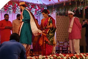 Actual wedding day ceremony