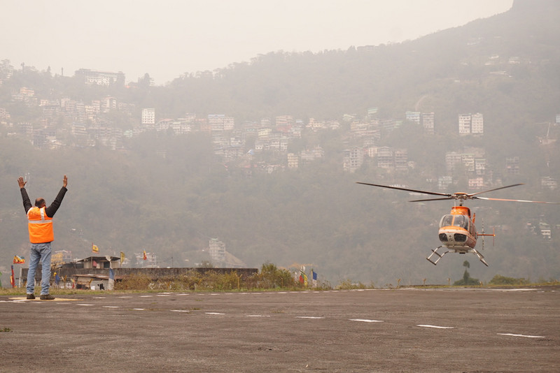 Leaving Sikkim in style ... 