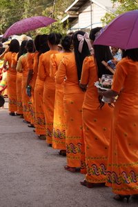Procession in Nyaungshwe