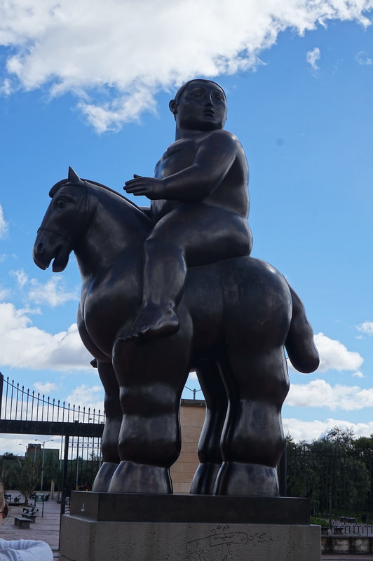 Botero sculpture