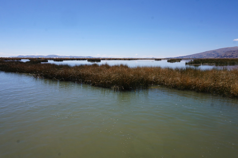 Titikaka lake and Uros floating islands