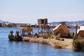 Titikaka lake and Uros floating islands
