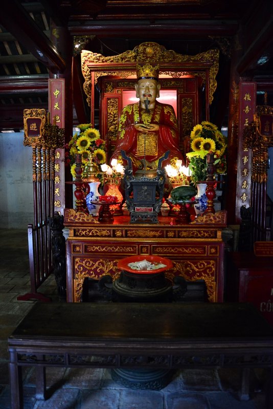 Confucius in the temple of literature