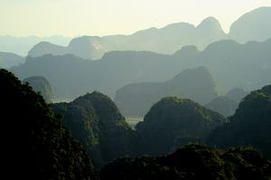 Hills of northern vietnam