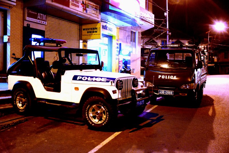 The coolest police car