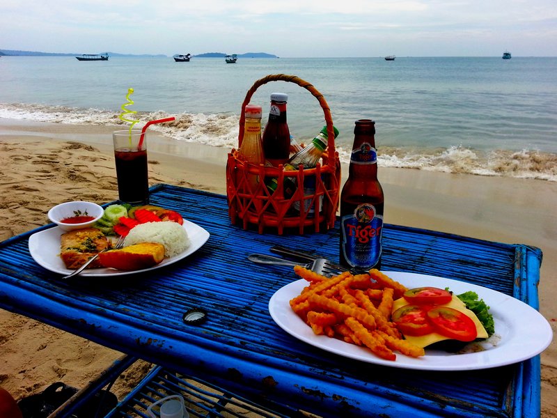 Lunch at the beach
