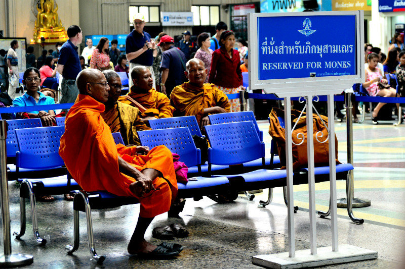 Monk seating