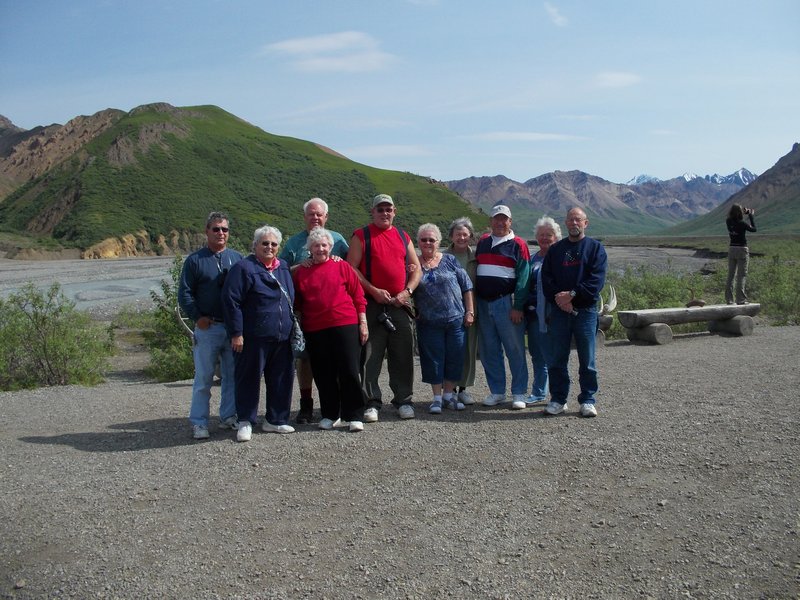 Travel Group at Denali Park