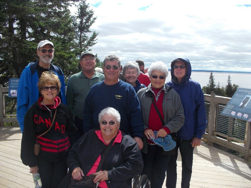 Group at Hopewell Rocks