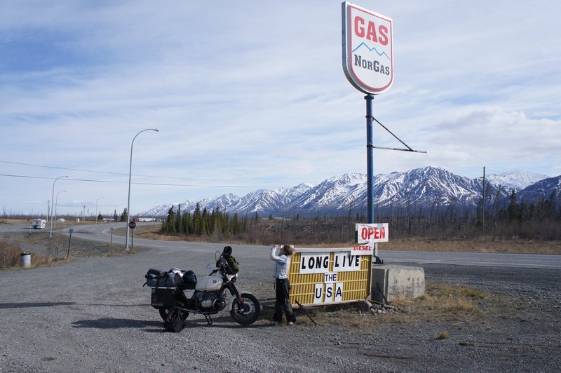 First Canadian gas station