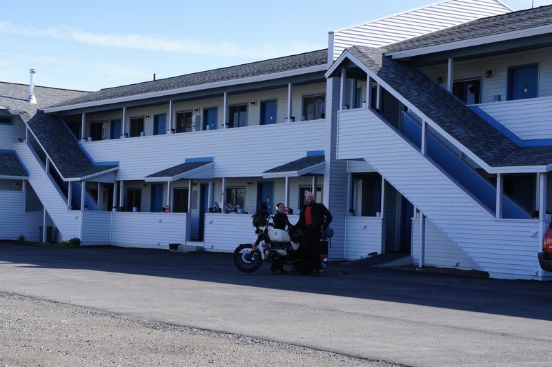 First roadside motel