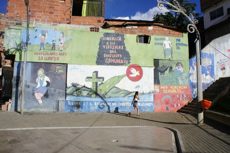 Medellin murals