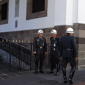 Quito policemen
