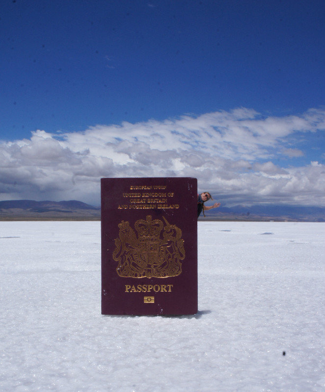 Tiny Isabel Giant passport
