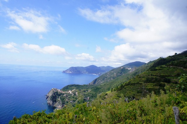 Beautiful Cinque Terre coastline