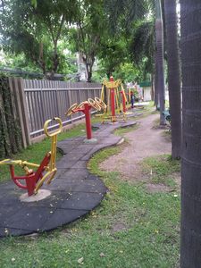 Fitness Equipment in Park