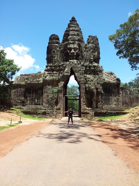 Entrance to temples