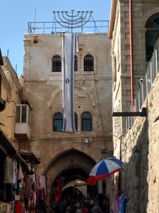 A Jewish residence Inside the Old City.