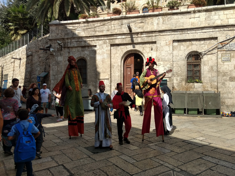Celebrations in the old city.