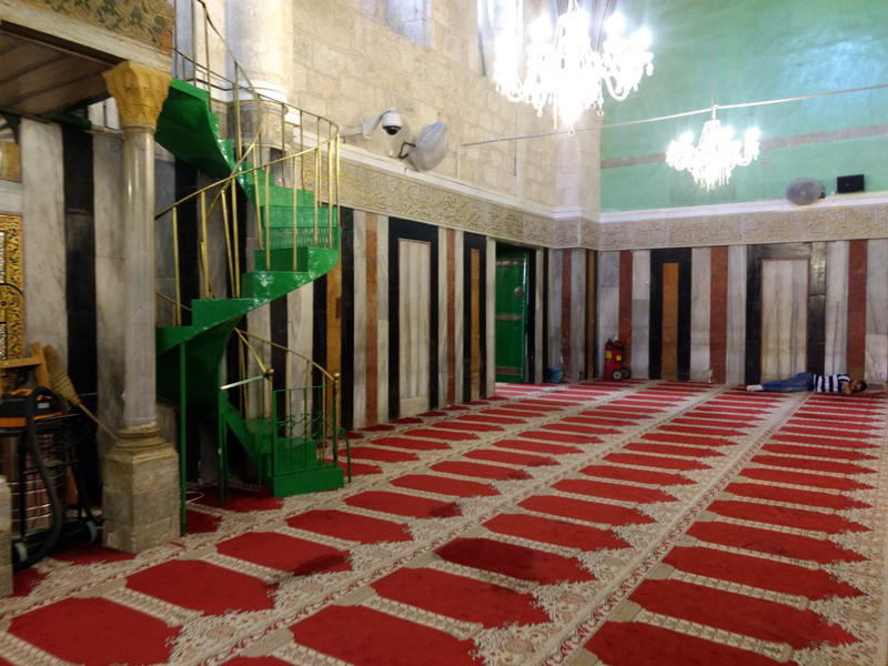 Inside Ibrahimi mosque, Hebron