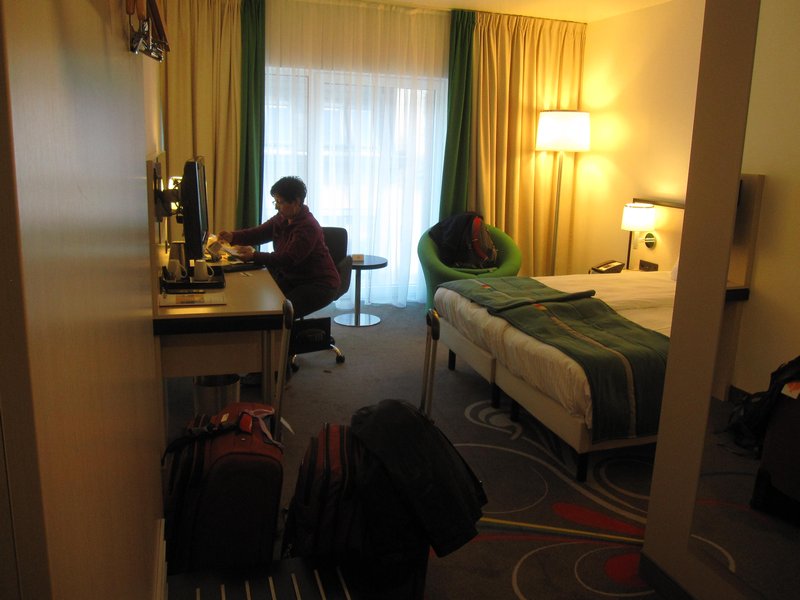 Brussels hotel room
