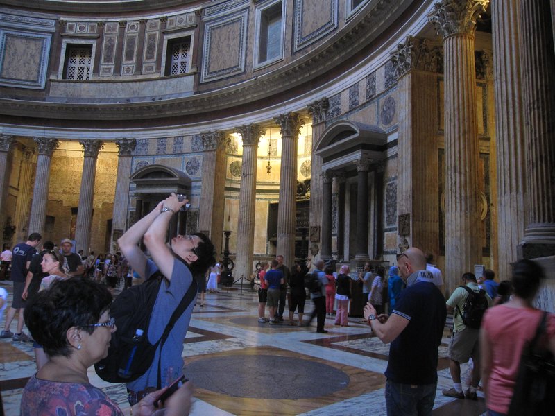 Inside Rome's Pantheon