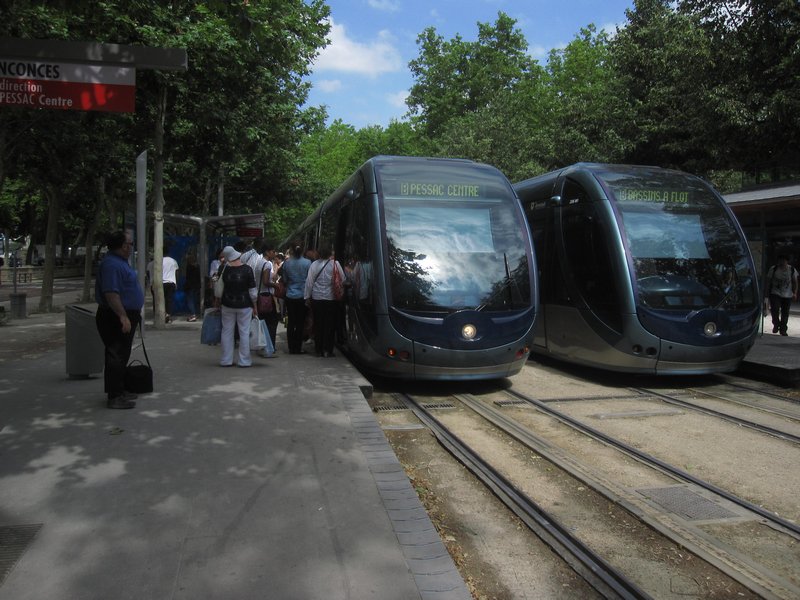Bordeaux's tram system is excellent