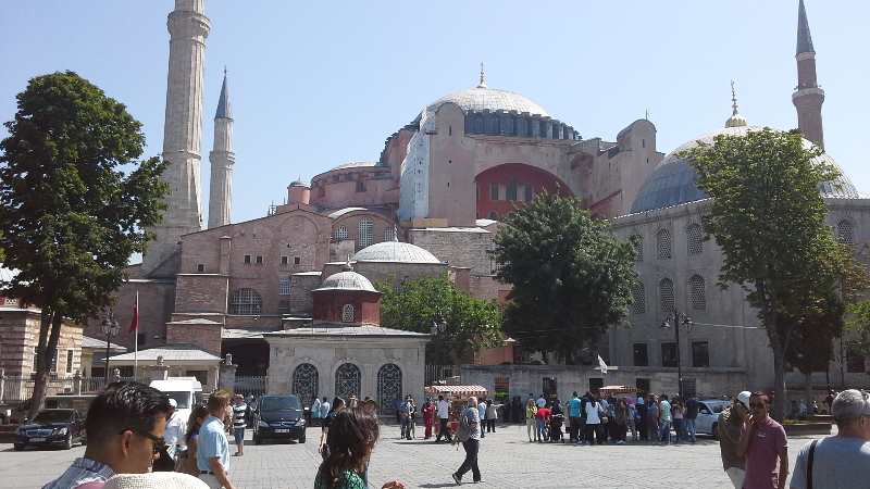 Once Christian  Hagia Sophia