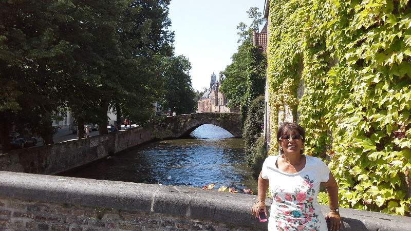 One of many Bruges bridges.