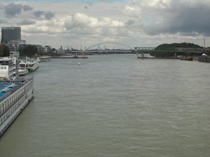 The wide Danube.
