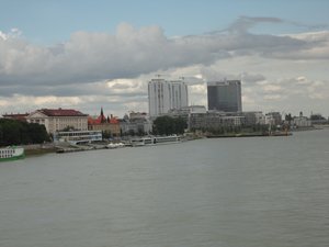 Shoreline on the Danube.