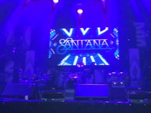 Carlos Santana Concert, Brussels, Belgium.