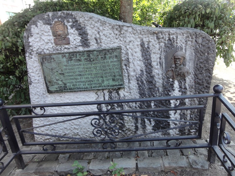 War memorial in Dinant.