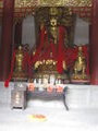 Buddist altar in Fengdu.