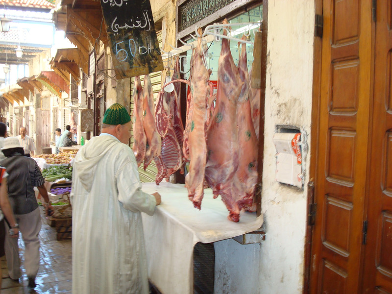 Merchant in Fes (Fez).