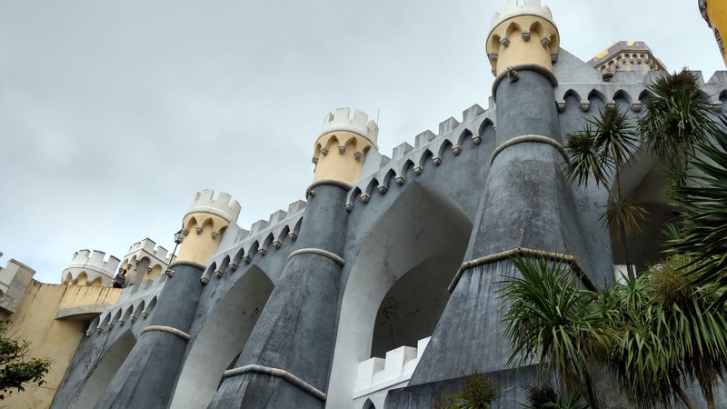 A section of the magnificent Pena Palace.