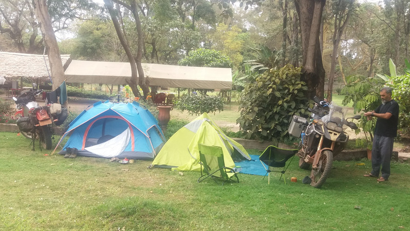 Camping at Masai Camp in Arusha
