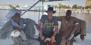Boat trip in Aswan