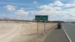 On the way on the Marsabit-Moyale Road