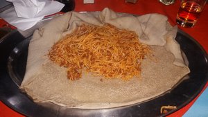 Local Ethiopian food