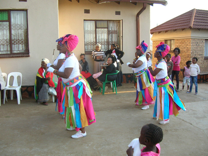 Women dancing at Initiation