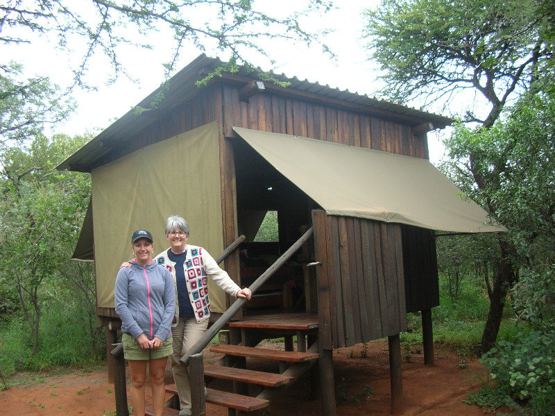 Our cabin at Mosethla Bush Camp in Madikwe 
