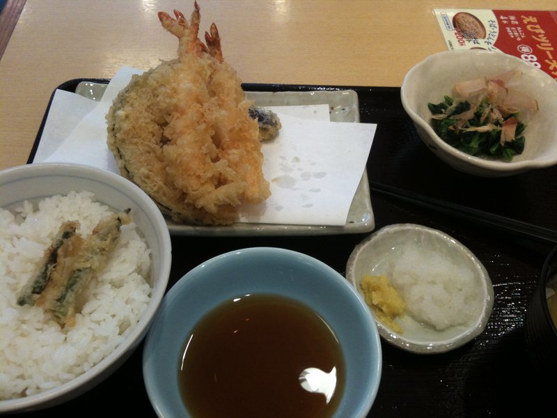 Delicious tempura