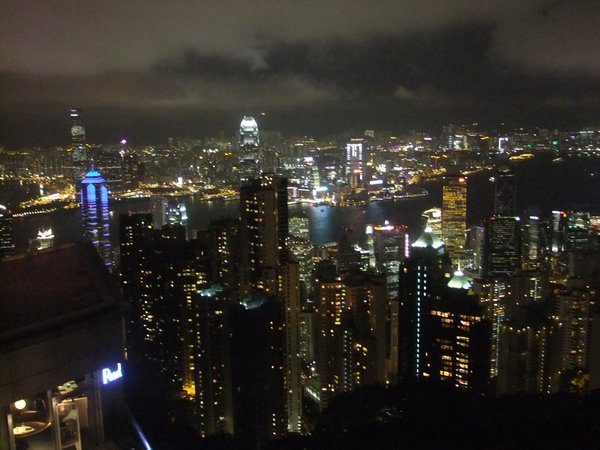 View Over Hong Kong From The Peak