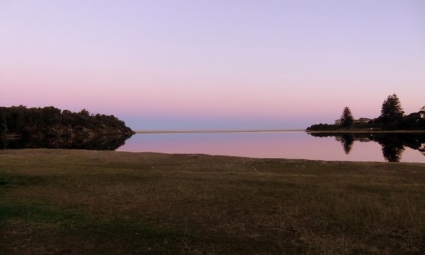 Sunset at Lake Cathie