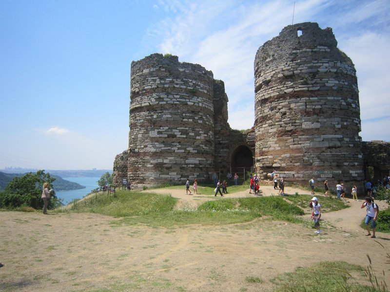 The ruined castle