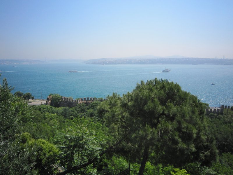 View of Bosphorus from Topkapi