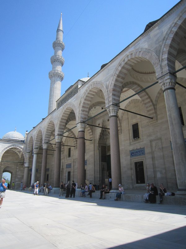 Courtyard of Suleyman Mosque