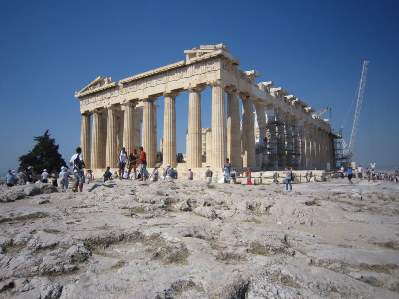 Better view of Parthenon